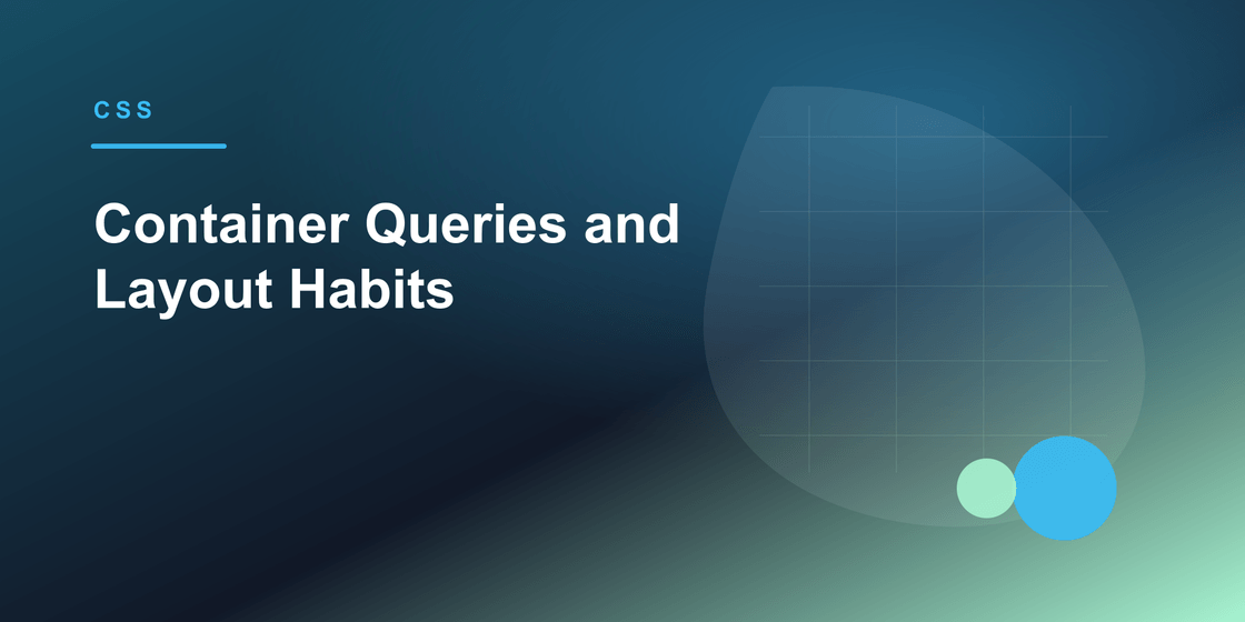 Container queries layout cover