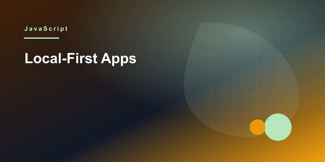 Local-first web app cover