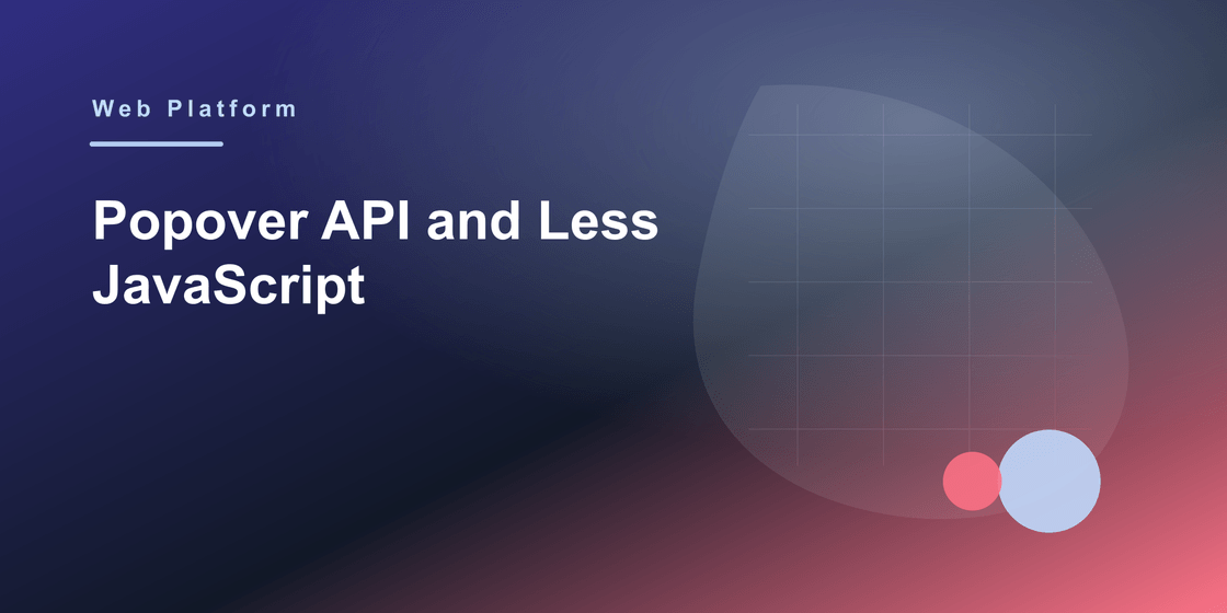 Popover API cover
